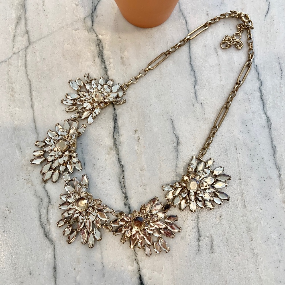 J.Crew Crystal Statement Necklace - Picture 7 of 10